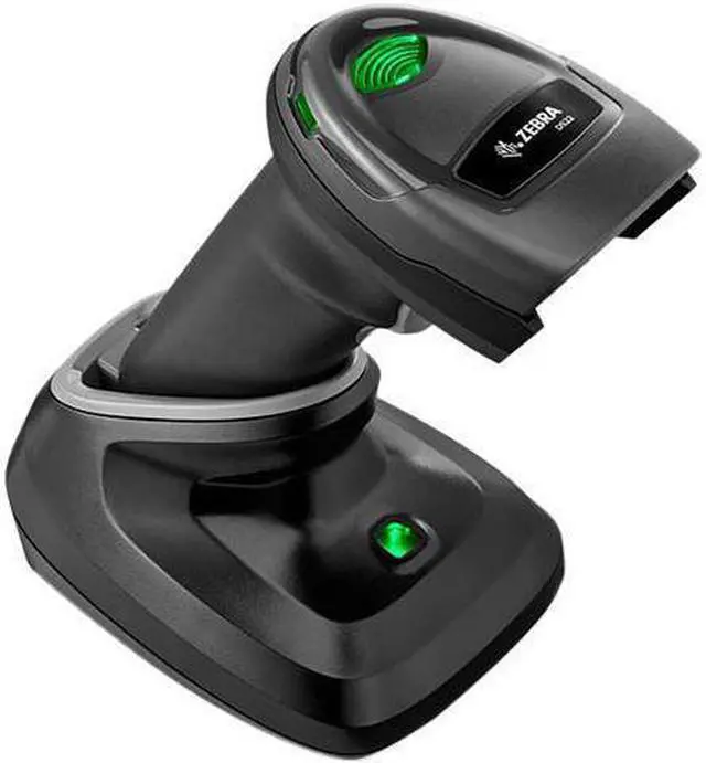 Main image of Zebra DS2278-SR Handheld Cordless 1D/2D Omnidirectional Barcode Scanner and Area Imager, Standard Range, USB, RS232, KBW, IBM, Black, USB Kit DS2278