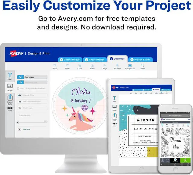 Alt view image 17 of 18 - Avery AVE95526 LABEL,MAIL,WTHRPRF,1000BX, COLOR: WHITE - 95526
