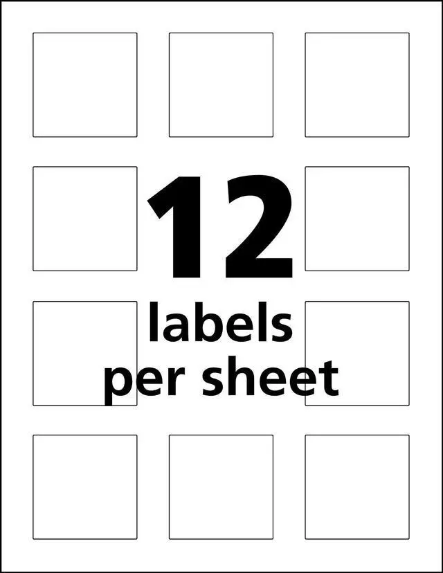 Alt view image 9 of 15 - Avery UltraDuty GHS Chemical Labels for Laser Printers, Waterproof, UV Resistant, 2 x 2, 600 Pack (60506)