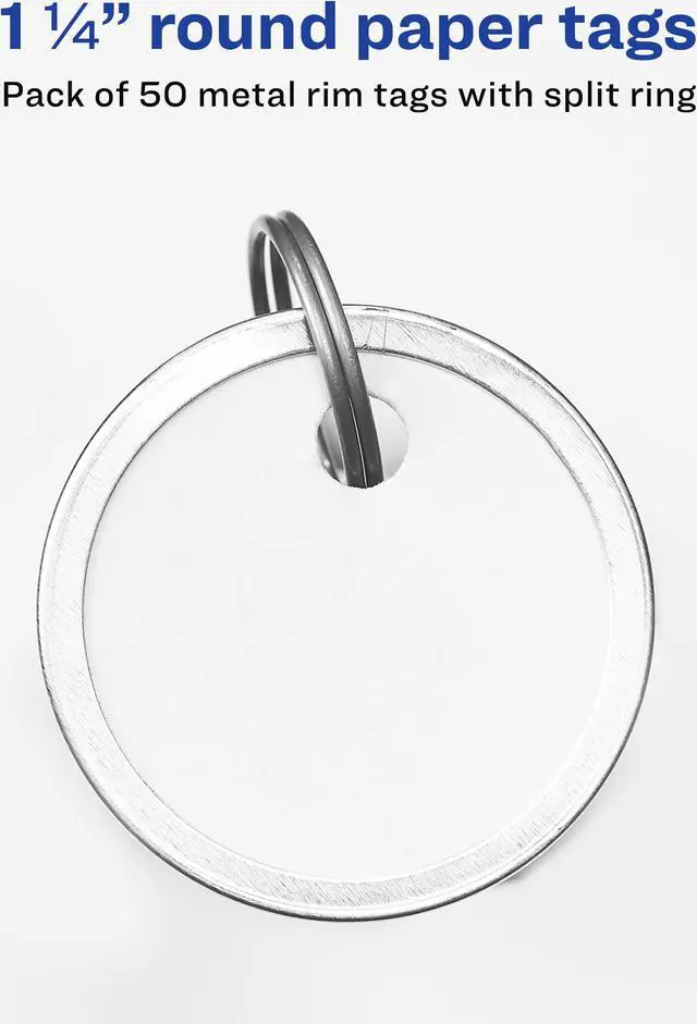Alt view image 2 of 9 - Avery Products 50Pk 1-1/4" Key Ring 11025 Unit: PKG