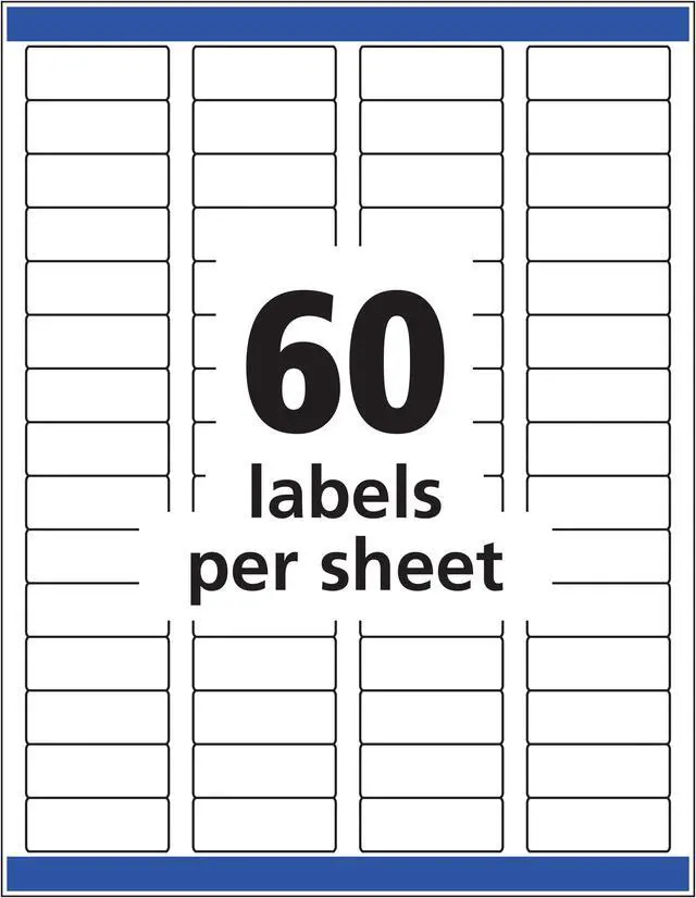 Alt view image 6 of 11 - Avery Easy Peel Labels 2/3" x 1-3/4", 600 Glossy Clear Labels (6520)