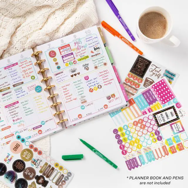 Alt view image 6 of 8 - Avery Planner Sticker Variety Pack, 1,820 Stickers (6780)