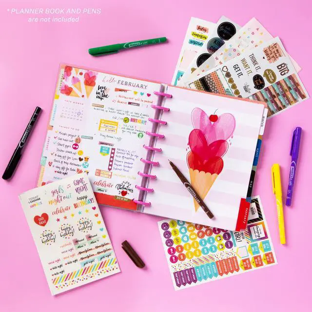 Alt view image 3 of 8 - Avery Planner Sticker Variety Pack, 1,820 Stickers (6780)