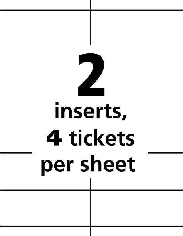 Alt view image 5 of 13 - Avery Vertical Name Badges & Tickets, Durable Plastic Holders, Lanyards, 6" x 4-1/4", 75 Badges (8521)