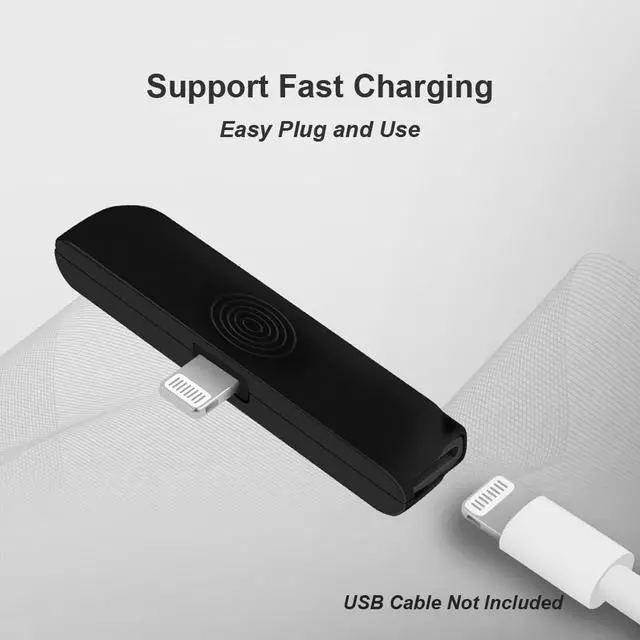 Alt view image 2 of 4 - (3 Pack) Right Angle iPhone Charger Cable Adapter, Lightning (Female) to Lightning (Male) Charging Adapter Work for iPhone, iPad, iPod and More Lightning Devices