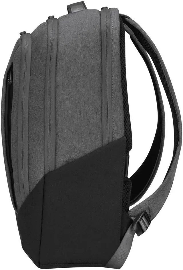 Alt view image 4 of 20 - Targus 15.6" Cypress Hero Backpack with EcoSmart Light Gray