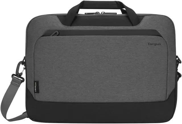 Main image of Targus Cypress EcoSmart TBT92602GL Carrying Case (Briefcase) for 16" Notebook - Gray - Trolley Strap, Shoulder Strap, Handle - 15.6" Height x 16.7" Width x 3.2" Depth - 3.96 gal Volume Capacity
