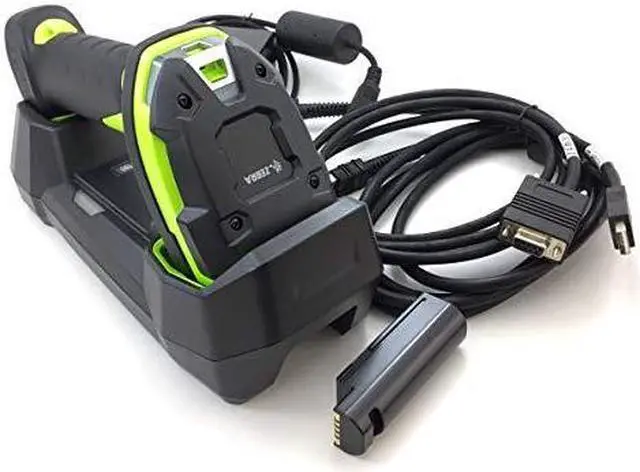 Alt view image 3 of 8 - Zebra LI3678-SR3U42A0S1W LI3678 Ultra-Rugged Cordless Barcode Scanner - USB Kit