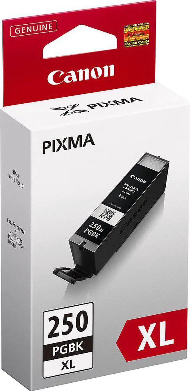 Alt view image 2 of 17 - Canon Pigment Ink Cartridge PGI-250XL f/iP7220 Black PGI250XLPGBK