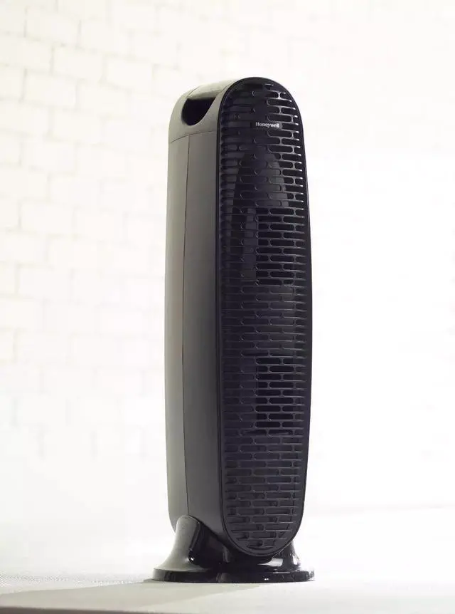 Alt view image 5 of 7 - Oscillating Tower Air Purifier w/Permanent IFD Filter,170 sq ft Room Capacity HWLHFD230B
