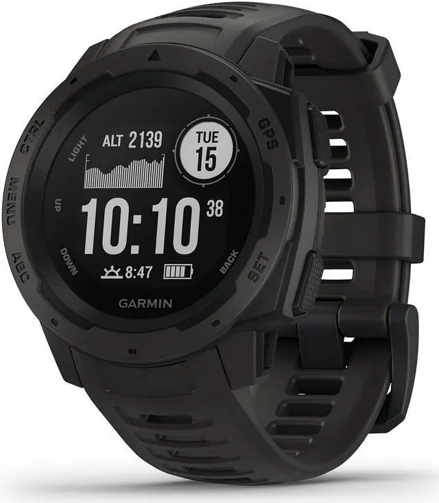 Alt view image 16 of 20 - Garmin Instinct, Rugged Outdoor Watch with GPS 010-02064-00