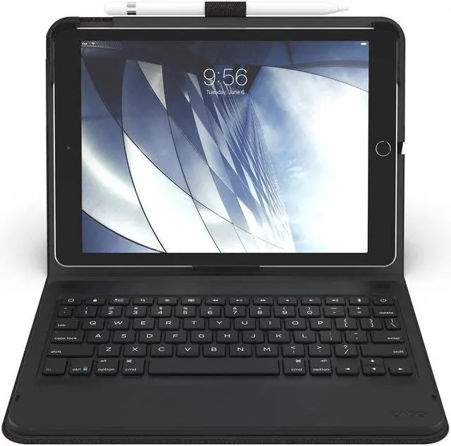 Main image of ZAGG Messenger Folio Apple iPad 10.2 inches Portable Typing Wireless Keyboard and Case