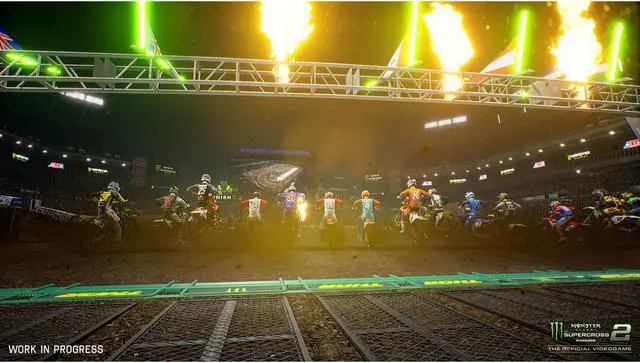 Main image of Square Enix Monster Energy Supercross 2 - The Official Videogame 2 Day One Edition, Milestone (PlayStation 4)