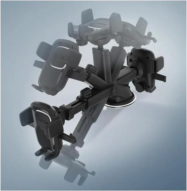 Alt view image 14 of 17 - iOttie - Easy One Touch 4 Dash & Windshield Mount for Mobile Phones - Black