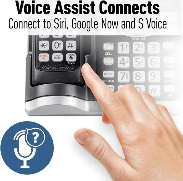 Alt view image 14 of 19 - Panasonic KXTGF575 Link2Cell Bluetooth Cordless Phone - 5 Handsets