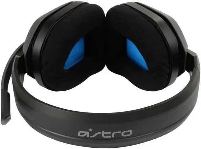 Alt view image 7 of 14 - Astro A10 Headset - Stereo - Mini-phone (3.5mm) - Wired - 32 Ohm - 20 Hz - 20 kHz - Over-the-ear, Over-the-head - Binaural - Circumaural - Blue, Gray