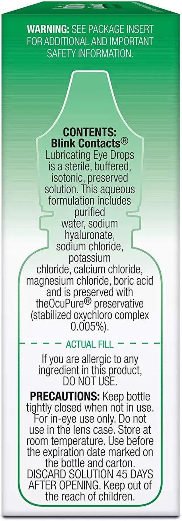 Alt view image 4 of 5 - amo blink contacts lubricating eye drops, 2 count