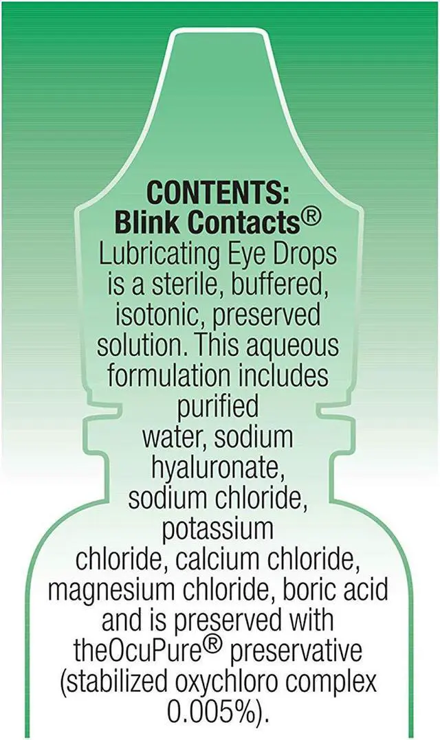 Alt view image 5 of 5 - amo blink contacts lubricating eye drops, 2 count