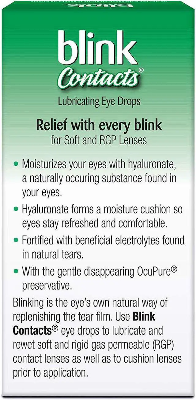 Alt view image 3 of 5 - amo blink contacts lubricating eye drops, 2 count