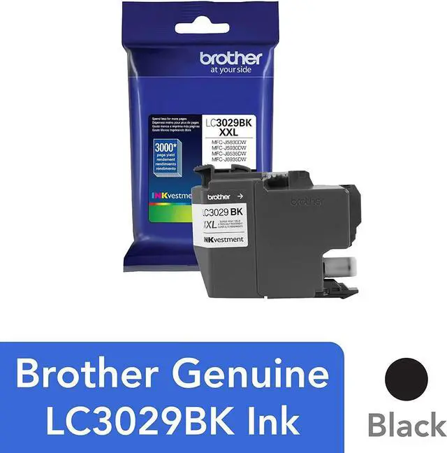 Alt view image 2 of 13 - Brother LC3029BK Super High Yield Ink Cartridge - Black