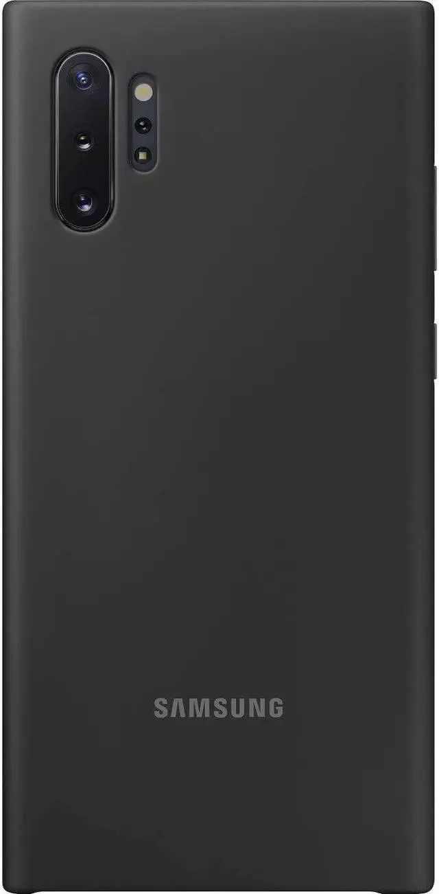 Main image of Samsung Galaxy Note10 Plus Silicone Cover, Excellent Grip and Protection With Minimal Bulkiness, Black