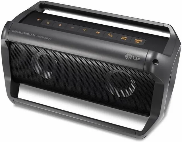 Alt view image 4 of 8 - LG PK5 Portable Bluetooth Speaker with Meridian Technology