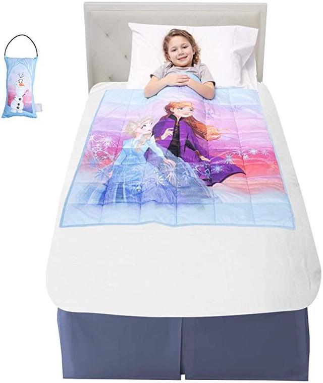 Bedding Super Soft Plush Kids Weighted Blanket with Bonus Door