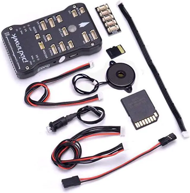 Alt view image 5 of 7 - Pixhawk PX4 Flight Controller PIX 248 32 Bit Flight Control Board+Safety Switch+Buzzer+I2C Splitter Expand Module+16GB SD Card