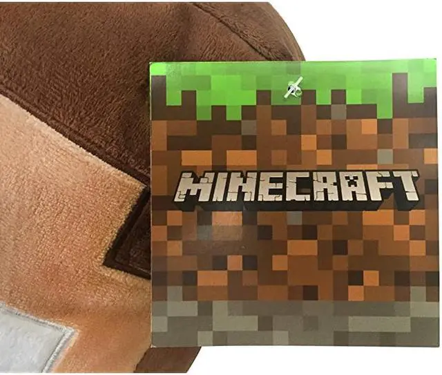 Alt view image 4 of 4 - Mojang Minecraft Steve Plush Pillow Buddy Kids Super Soft Polyester Microfiber 16 inch Official Product
