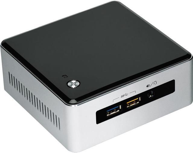Alt view image 2 of 5 - Intel NUC NUC5I3RYHS Home and Business Desktop White (Intel i3-5005U 2-Core, 4GB RAM, 500GB HDD (2.5), Intel HD 5500, Wifi, Bluetooth, 4xUSB 3.0, 1x Mini HDMIxHDMI, 1 mini Display Port, Win 10 Pro)
