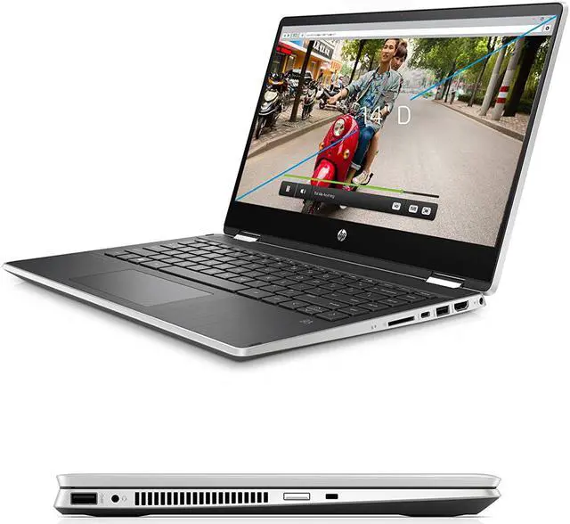 Alt view image 2 of 4 - HP Pavilion x360 - 14t 14-dh2011nr X Home & Business Laptop 2-in-1 (Intel i5-1035G1 4-Core, 32GB RAM, 512GB PCIe SSD, 14.0" Touch  Full HD (1920x1080), Intel UHD Graphics, Active Pen, Win 10 Home)