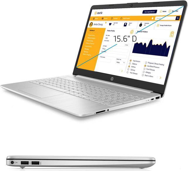 Alt view image 3 of 4 - HP 15-dy1031wm Home and Business Laptop (Intel i3-1005G1 2-Core, 16GB RAM, 256GB m.2 SATA SSD, 15.6" HD (1366x768), Intel UHD Graphics, Wifi, Bluetooth, Webcam, 2xUSB 3.1, 1xHDMI, SD Card, Win 10 Pro)