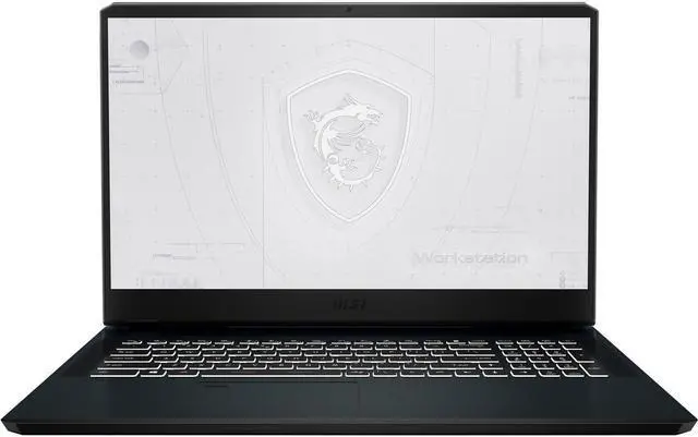 Main image of MSI WE76 11UK Workstation Laptop (Intel i7-11800H 8-Core, 32GB RAM, 1TB SSD, 17.3" Full HD (1920x1080), NVIDIA Quadro RTX A3000, Fingerprint, Wifi, Bluetooth, Webcam, 1xHDMI, Win 10 Pro)