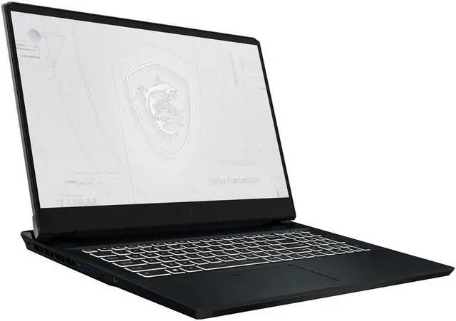 Alt view image 2 of 6 - MSI WE76 11UK Workstation Laptop (Intel i7-11800H 8-Core, 32GB RAM, 1TB SSD, 17.3" Full HD (1920x1080), NVIDIA Quadro RTX A3000, Fingerprint, Wifi, Bluetooth, Webcam, 1xHDMI, Win 10 Pro)