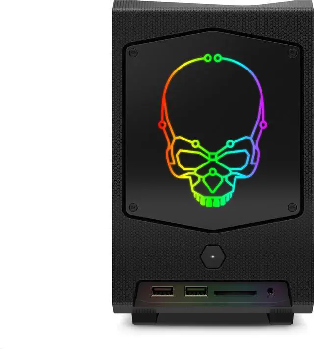 Alt view image 2 of 3 - Intel NUC11BTMi7 Home & Business Mini Desktop (Intel i7-11700B 8-Core, Intel UHD, 32GB RAM, 2x512GB PCIe SSD (1TB), Wifi, HDMI, Bluetooth, SD Card, Win 10 Home)