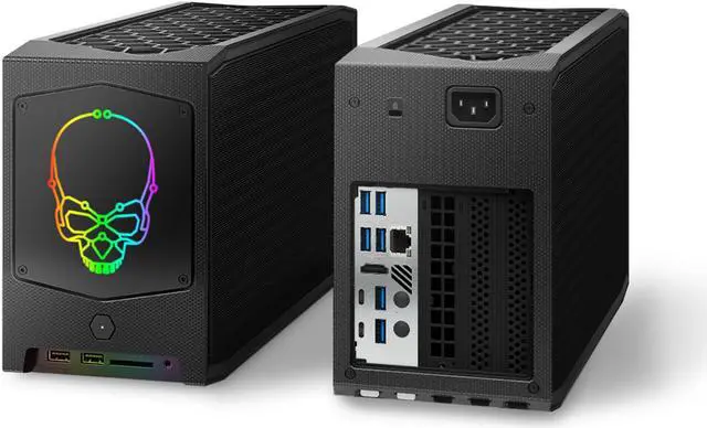 Alt view image 3 of 3 - Intel NUC11BTMi7 Home & Business Mini Desktop (Intel i7-11700B 8-Core, Intel UHD, 32GB RAM, 2x512GB PCIe SSD (1TB), Wifi, HDMI, Bluetooth, SD Card, Win 10 Home)