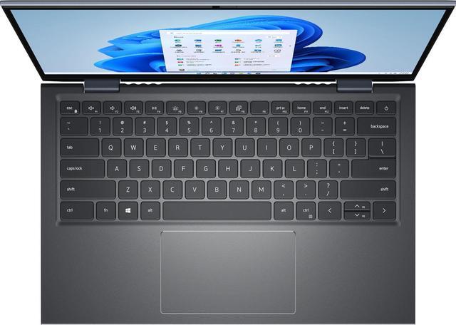 Alt view image 5 of 6 - Dell Inspiron 7000 Home & Business 2-in-1 Laptop (AMD Ryzen 7 5700U 8-Core, 14.0" 60Hz Touch Full HD (1920x1080), AMD Radeon, 32GB RAM, 8TB PCIe SSD, Backlit KB, Wifi, USB 3.2, HDMI, Win 11 Pro)