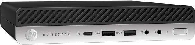 Alt view image 2 of 6 - HP Elitedesk 800 G3 USFF PC Intel i5 2.50 GHz 8 GB 512 GB SSD Windows 10 Pro