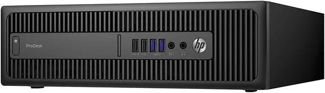 Main image of HP Prodesk 600 G2 SFF PC Intel Pentium 3.30 GHz 4 GB 500 GB SSD Windows 10 Pro