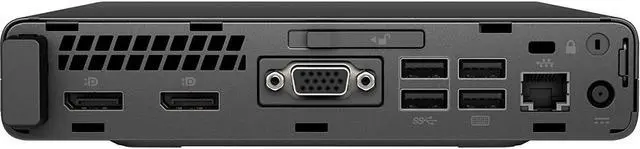 Alt view image 3 of 6 - HP Elitedesk 800 G3 USFF PC Intel i5 2.50 GHz 8 GB 512 GB SSD Windows 10 Pro