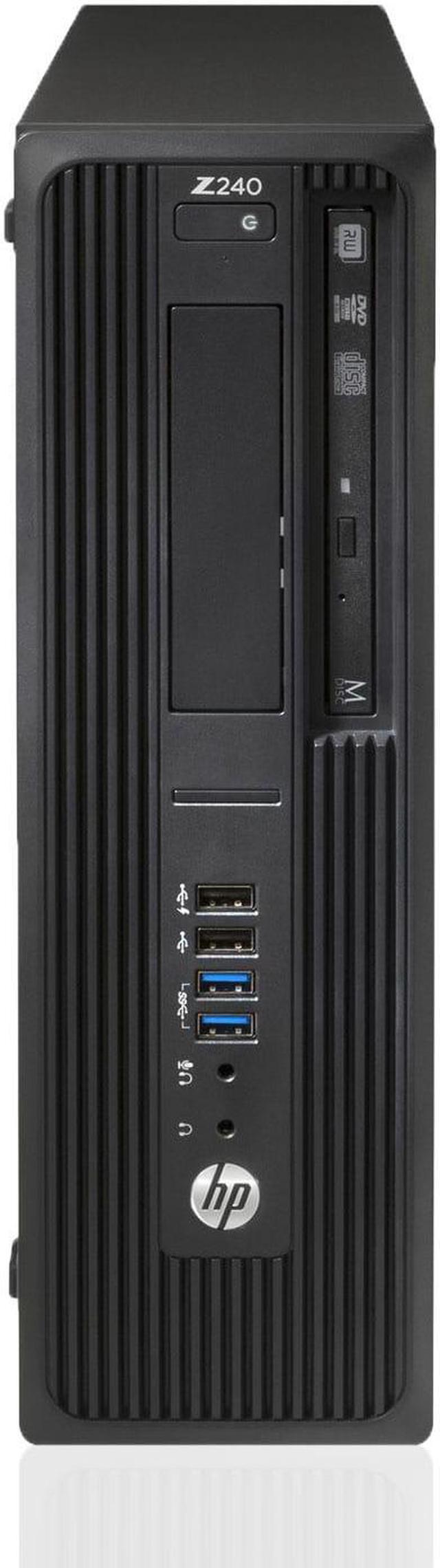 Restored HP Z240 Desktop Computer Intel Core i7 CPU 16GB RAM