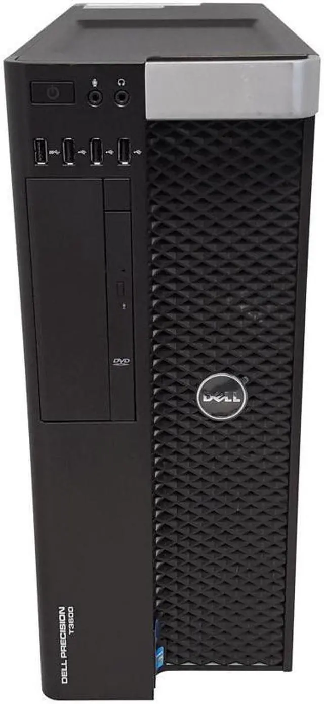 Alt view image 3 of 3 - Dell Precision T3600 Workstation 1x Intel Xeon E5-2680 v1 2.70GHz 8-Cores 64GB Memory 256GB SSD + 4TB HDD Nvidia Quadro K600 Windows 10 Pro