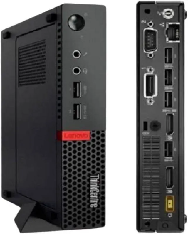 Alt view image 4 of 5 - Lenovo Thinkcentre M710Q USFF PC Desktop Core i3 3.20GHz 8GB 500GB SSD W10P