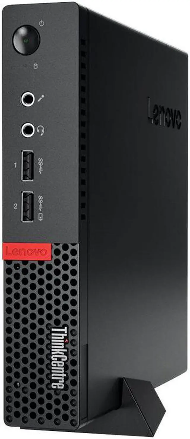 Alt view image 2 of 5 - Lenovo Thinkcentre M710Q USFF PC Desktop Core i3 3.20GHz 8GB 500GB SSD W10P