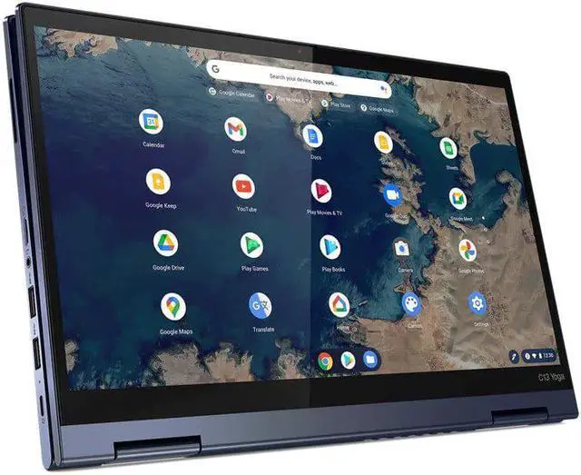 Alt view image 4 of 4 - Lenovo Thinkpad C13 Yoga G1 13.3" Touch Laptop Athlon Gold 3150C 4GB 32GB SSD Chrome OS