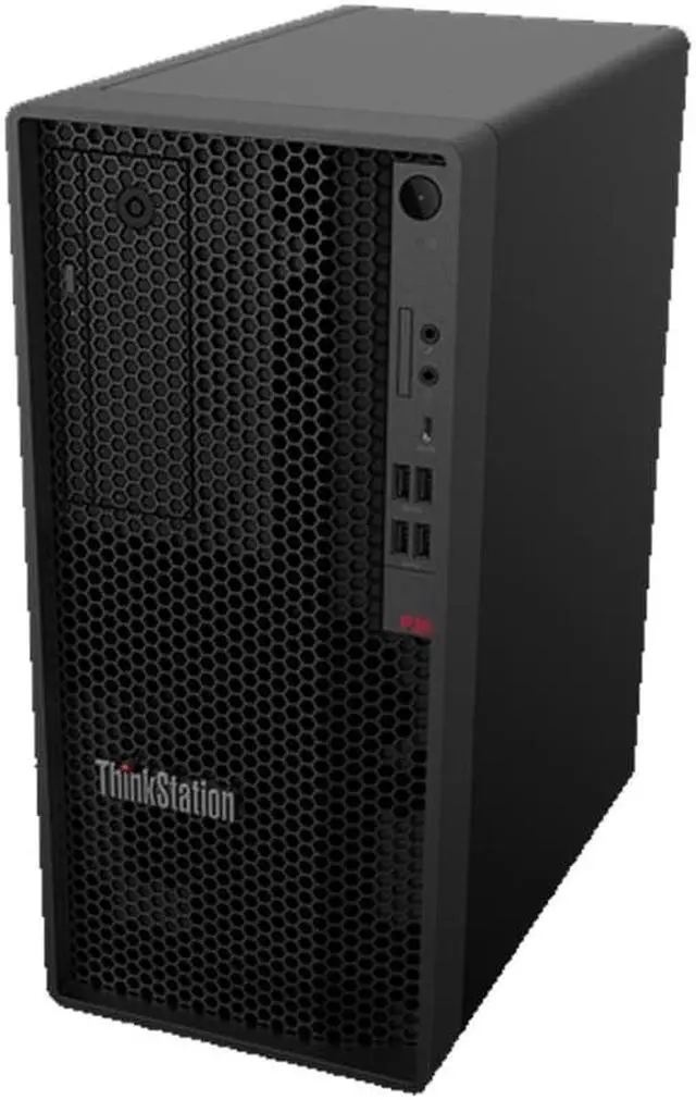 Alt view image 3 of 7 - Lenovo ThinkStation P360 Tower WS Desktop Intel Core i7-12700 vPro NVIDIA T1000 32GB Ram 1TB SSD W11P