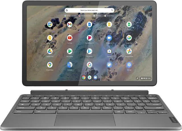 Alt view image 5 of 11 - Lenovo IP Duet 3 Chrome 11Q727 10.95" Touch  Snapdragon 7c G2 4GB 64GB SSD COS