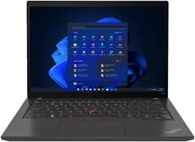 Main image of Lenovo Thinkpad P14S G3 14" Laptop i7-1260P T550 16GB 512GB SSD Windows 11 Pro