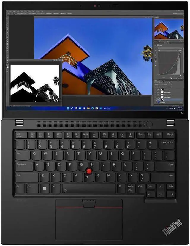 Alt view image 2 of 4 - Lenovo Thinkpad L14 G3 14" Laptop Ryzen 5 PRO 5675U 8GB Ram 256GB SSD W11P