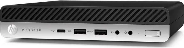 Alt view image 6 of 7 - HP Prodesk 600 G4 Desktop Intel Core i5 2.20 GHz 8 GB 500GB Windows 10 Pro